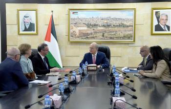 اجتماع مصطفى مع ممثل برنامج الأمم المتحدة الإنمائي