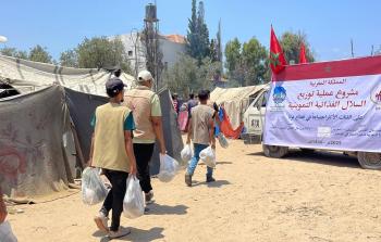 وكالة بيت مال القدس الشريف تنفذ المرحلة الخامسة من حملة الإغاثة الإنسانية للنازحين في غزة 