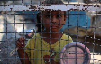 المجاعة في غزة - تعبيرية