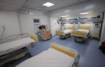 تشغيل قسم العناية المركزة في مستشفى المواصي الميداني