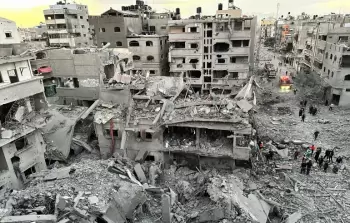 آثار العدوان على غزة