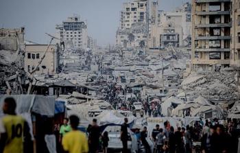 الدمار في غزة - تعبيرية