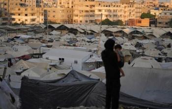 خيام النازحين في قطاع غزة - تعبيرية