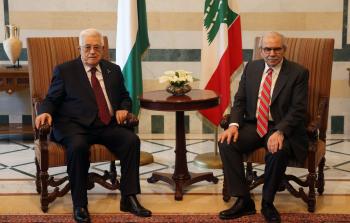 الرئيس عباس ورئيس الوزراء اللبناني