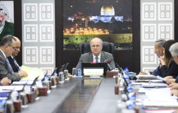 جلسة الحكومة الفلسطينية