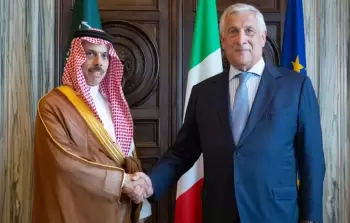 وزير الخارجية السعودي ونظيره الإيطالي