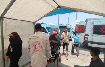 الهلال الأحمر في غزة - توضيحية