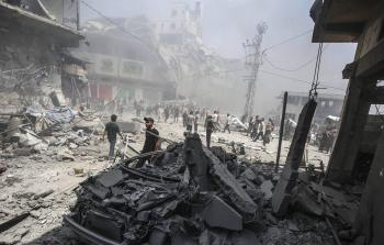 آثار الدمار في قطاع غزة