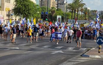 الاحتجاجات في إسرائيل اليوم