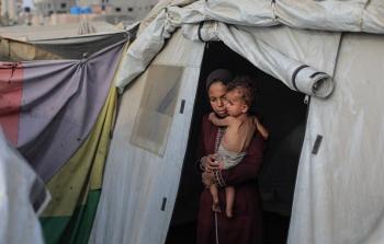 أوضاع النازحين في غزة - تعبيرية