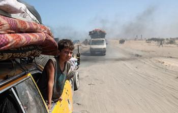 نزوح المواطنين من مدينة غزة - تعبيرية