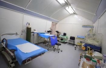 تشغيل قسم النساء والتوليد في مستشفى المواصي