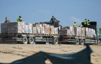 إسرائيل توقف إدخال المساعدات من الأردن إلى غزة