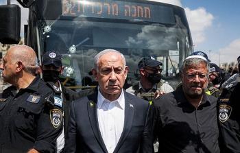 نتنياهو من موقع عملية إطلاق النار في القدس