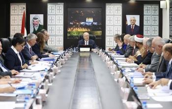 جلسة الحكومة الفلسطينية