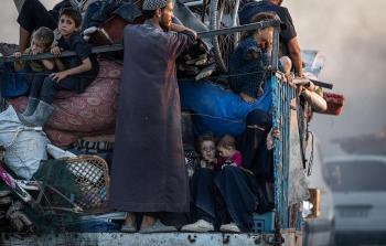 نزوح المواطنين في غزة - توضيحية