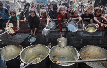 المجاعة في غزة - تعبيرية