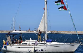 إحدى سفن كسر الحصار عن غزة