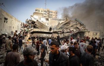 القصف على غزة - تعبيرية