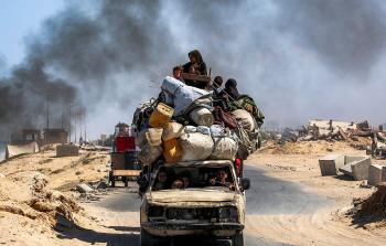 إخلاء سكان غزة خلال العدوان الإسرائيلي على القطاع