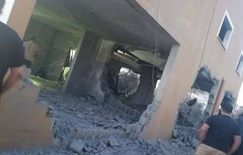 تفجير منزل الشهيدين أحمد ومحمد دراغمة بطوباس (مواقع التواصل)