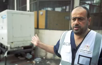 مدير مجمع الشفاء الطبي الدكتور محمد أبو سليمة