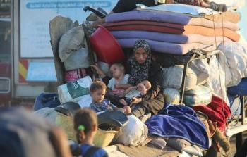 النزوح من مدينة غزة