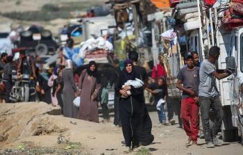 تهجير السكان من غزة