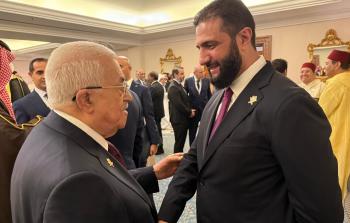 لقاء الرئيس عباس واحمد الشرع