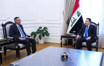 الرويضي مع الرئيس العراقي