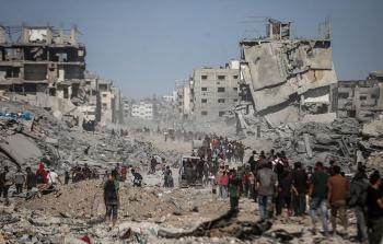 آثار العدوان الإسرائيلي على قطاع غزة