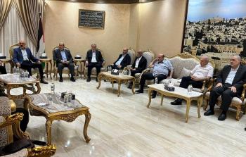لقاء سابق لقيادات الفصائل في القاهرة