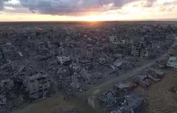 الدمار في رفح - تعبيرية