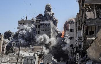 القصف على غزة