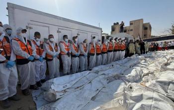 جثامين الشهداء الفلسطينيين