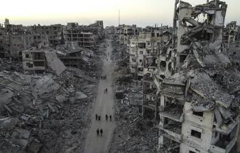 الدمار في غزة - تعبيرية