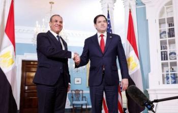 وزير الخارجية الأميركي ونظيره المصري