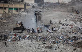 النفايات في غزة - توضيحية