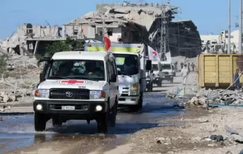 الصليب الأحمر ينقل جثامين الأسرى إلى إسرائيل