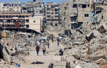 الدمار في غزة - تعبيرية