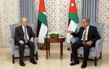 اجتماع رئيس الوزراء الفلسطيني مع نظيره الأردني في عمان