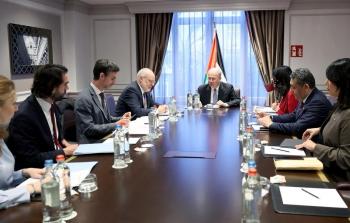 مصطفى يدعو سويسرا واليابان للاعتراف بفلسطين