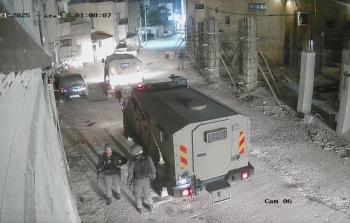 من اقتحام بلدة الزاوية فجر اليوم