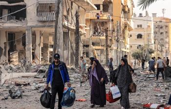 نزوح أهالي مخيم نور شمس - أرشيف