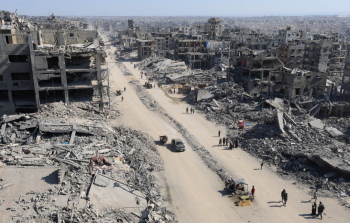 آثار الدمار في قطاع غزة