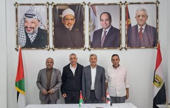 المعاهد الأزهرية في فلسطين تستقبل وفود