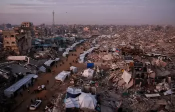 الدمار في غزة - تعبيرية