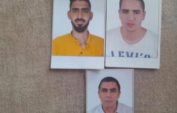 الأب موسى والأبناء حازم وإبراهيم