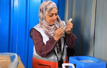 حملة استدراكية لحماية أطفال غزة من الأمراض