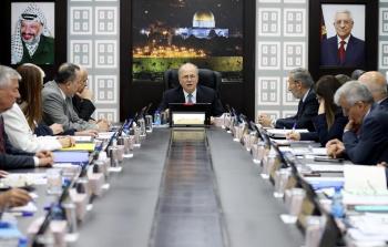 جلسة الحكومة الفلسطينية